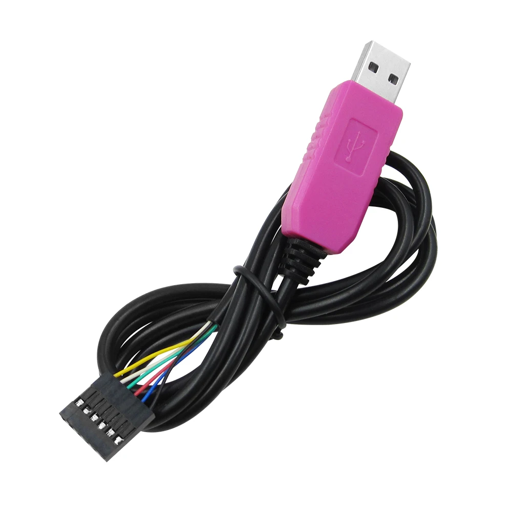 Преобразователь PL2303HXD HXD 6Pin USB TTL RS232 Последовательный кабель совместимый с Win