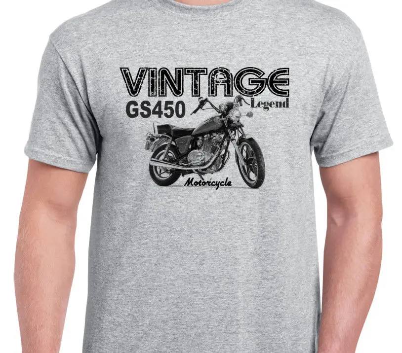 Top Quality T Shirts Men O Neck Japanese Motorbike GS450 Inspired Vintage Motorcycle Classic Biker Tshirt Print Tee Shirts
Top Quality T Shirts Men O Neck Japanese Motorbike GS450 Inspired Vintage Motorcycle Classic Biker Tshirt Print Tee Shirts