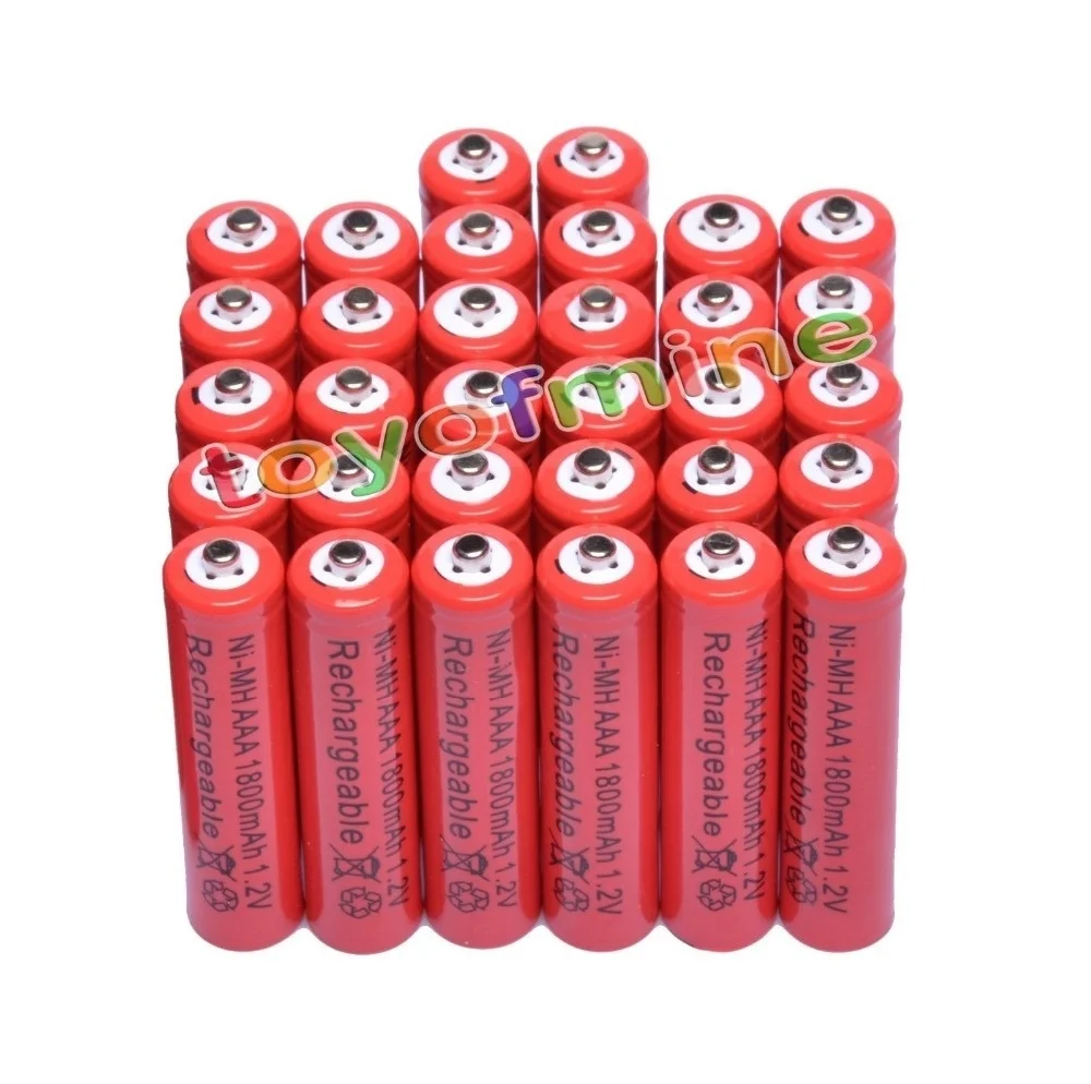 Rechargeable Battery AAA 1800mAh 1.2V NI-MH LED Toys Player Toys Recycling Batteries Mix Colors GTL EvreFire
Rechargeable Battery AAA 1800mAh 1.2V NI-MH LED Toys Player Toys Recycling Batteries Mix Colors GTL EvreFire