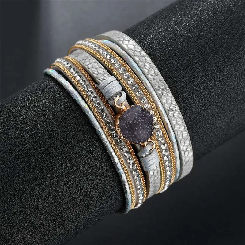 Vintage Weaving DIY Artificial Leather Adjustable Rope Bracelet Magnetic Buckle Bracelets For Men Jewelry Dropshiping
Vintage Weaving DIY Artificial Leather Adjustable Rope Bracelet Magnetic Buckle Bracelets For Men Jewelry Dropshiping