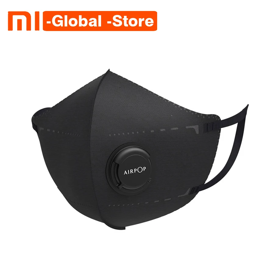Новинка Xiaomi Mijia 2 шт. портативная противотуманная маска AirPOP PM2.5 фильтрующая