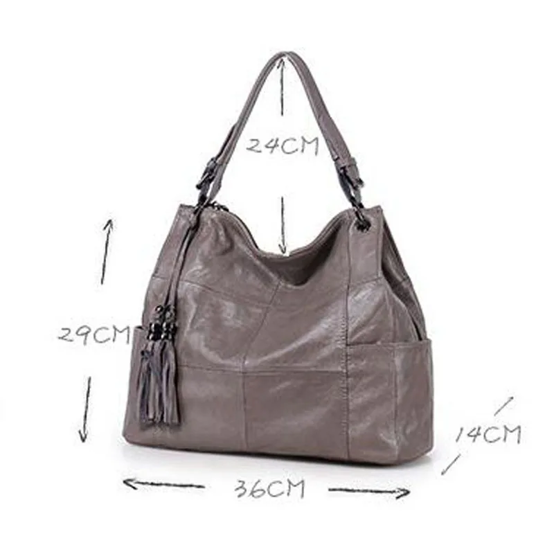 AETOO New tassel shoulder bag handbag casual leather handbags simple diagonal package large capacity package
AETOO New tassel shoulder bag handbag casual leather handbags simple diagonal package large capacity package