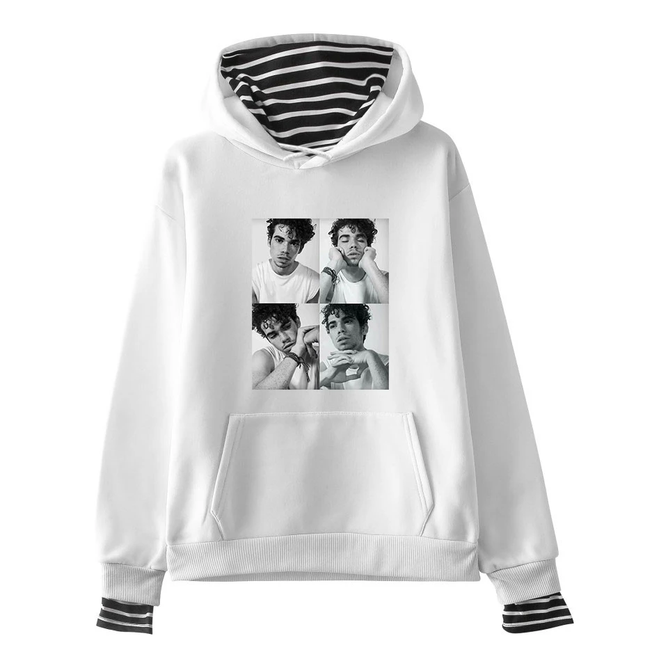 Cameron Boyce Fashion Printed Fake Two Piece Hoodies Women Long Sleeve Hooded Sweatshirt 2019 Hot Sale Streetwear Clothes
Cameron Boyce Fashion Printed Fake Two Piece Hoodies Women Long Sleeve Hooded Sweatshirt 2019 Hot Sale Streetwear Clothes