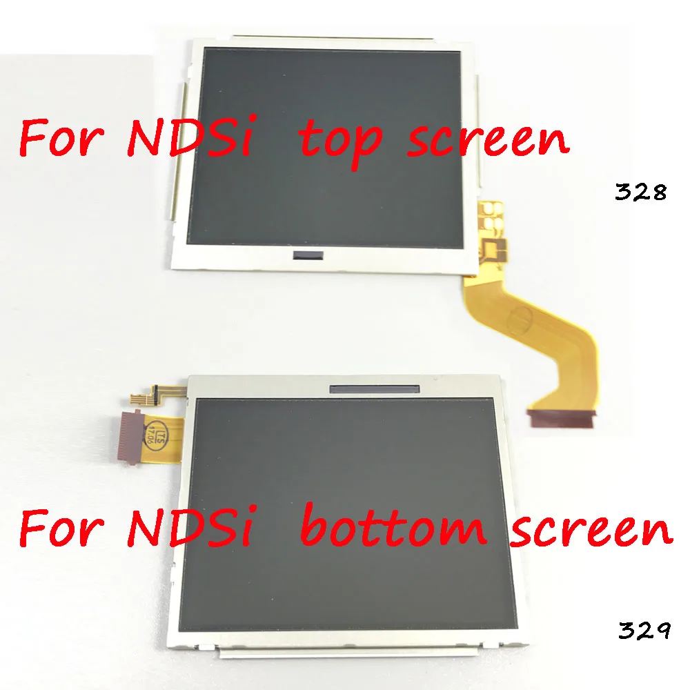 New Hot Sale Top & Lower Bottom Touch LCD Display Repair Parts LCD Screen for Nintendo for DSi for NDSi Replacement repair parts
New Hot Sale Top & Lower Bottom Touch LCD Display Repair Parts LCD Screen for Nintendo for DSi for NDSi Replacement repair parts