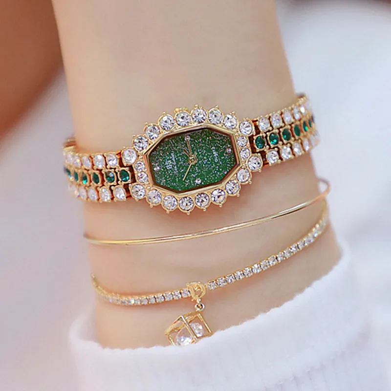 New Hot Sale No Digital Rhinestone Scale Polygon Watch Chain Watch Ladies Custom Blue Green Rose Color Watch Gift Fashion&Casual
New Hot Sale No Digital Rhinestone Scale Polygon Watch Chain Watch Ladies Custom Blue Green Rose Color Watch Gift Fashion&Casual