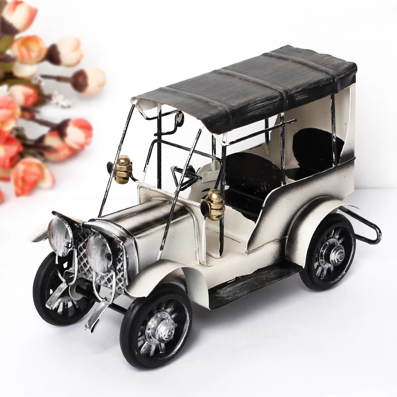 Vintage Metal Classic Car Model Wrought Iron Handicraft Old Car Model Tinplate Car Model Decrotion Desktop ornaments
Vintage Metal Classic Car Model Wrought Iron Handicraft Old Car Model Tinplate Car Model Decrotion Desktop ornaments