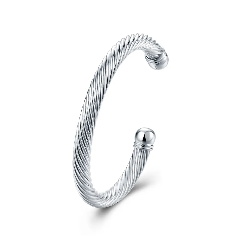 Fashion Designer Bangles Men Twisted Cable Wire Bracelet Antique Brand Vintage Bangles Christmas Gifts Womens Cuff Bracelet
Fashion Designer Bangles Men Twisted Cable Wire Bracelet Antique Brand Vintage Bangles Christmas Gifts Womens Cuff Bracelet