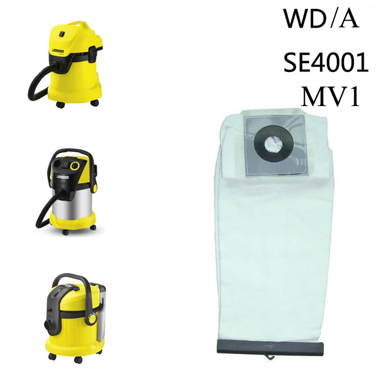 Vacuum Cleaner Washable Bags Cloth Dust Bag Replacement for Karcher A2204 A2054 A2656 WD2.250 WD3.200 WD3.300 WD5.200 MV1
Vacuum Cleaner Washable Bags Cloth Dust Bag Replacement for Karcher A2204 A2054 A2656 WD2.250 WD3.200 WD3.300 WD5.200 MV1
