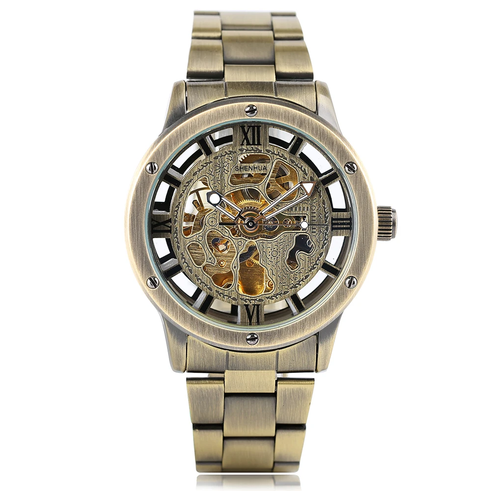 Men's Watch Automatic Self-winding Mechanical Wristwatch Leather Transparent Dial Watch for Men Women
Men's Watch Automatic Self-winding Mechanical Wristwatch Leather Transparent Dial Watch for Men Women
