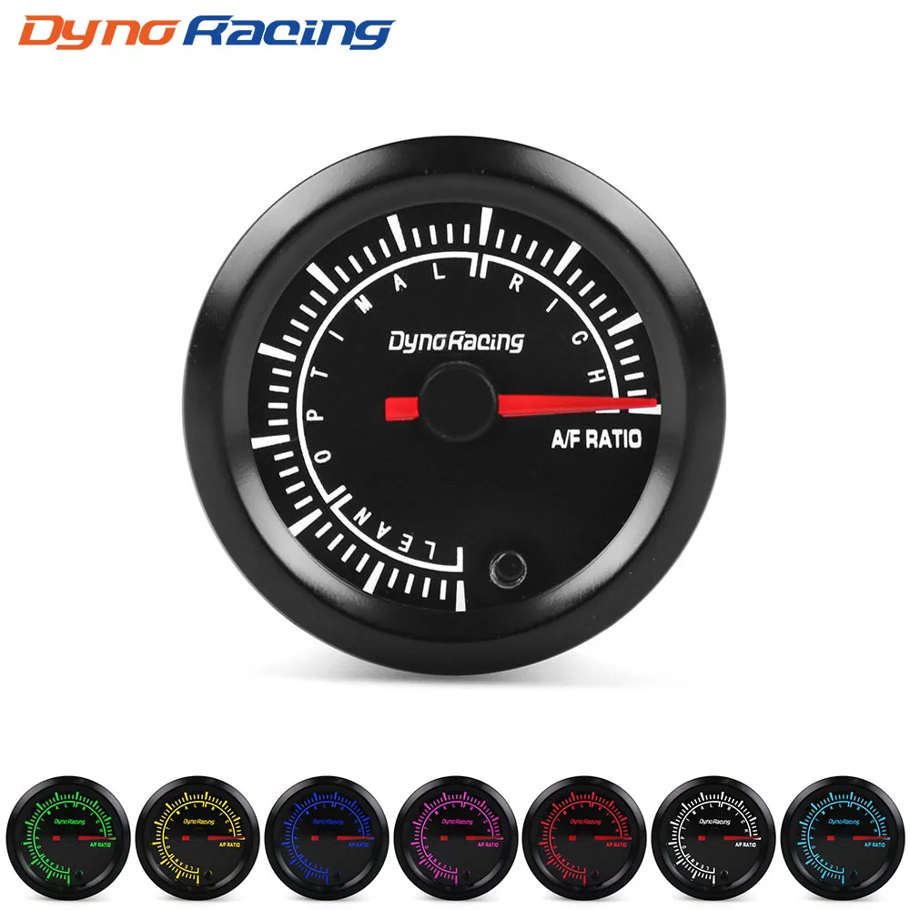 Dynoracing 2" 52mm 7 Colors LED Car Air Fuel Ratio Gauge Narrowband Air Fuel Ratio Meter With High Speed Motor BX101493
Dynoracing 2" 52mm 7 Colors LED Car Air Fuel Ratio Gauge Narrowband Air Fuel Ratio Meter With High Speed Motor BX101493