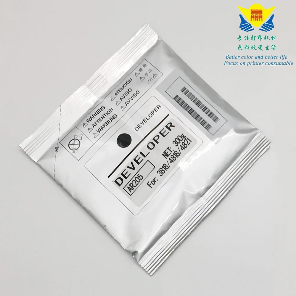 JIANYINGCHEN Compatible black Developer powder for sharps AR205SD 3020d 3018 3818 4818 4821 laser printer 300g per bag
JIANYINGCHEN Compatible black Developer powder for sharps AR205SD 3020d 3018 3818 4818 4821 laser printer 300g per bag