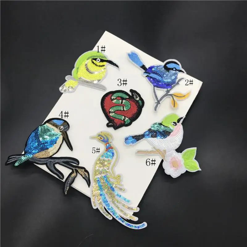 20pcs Sequins Birds Patches Sew On Beading Applique Clothes Shoes Bags Decoration Patch Diy Apliques Ropa Lentejuelas Parches
20pcs Sequins Birds Patches Sew On Beading Applique Clothes Shoes Bags Decoration Patch Diy Apliques Ropa Lentejuelas Parches