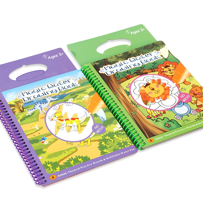 1PCS Coloring Magic Water Drawing Book with Pen Kids Painting Board Children Education Drawing Toys
1PCS Coloring Magic Water Drawing Book with Pen Kids Painting Board Children Education Drawing Toys