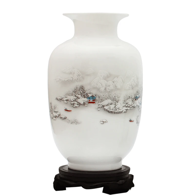Traditional Chinese ceramic Vase Jingdezhen Painted vases Flower arrangement container tall vase Home accessories crafts
Traditional Chinese ceramic Vase Jingdezhen Painted vases Flower arrangement container tall vase Home accessories crafts