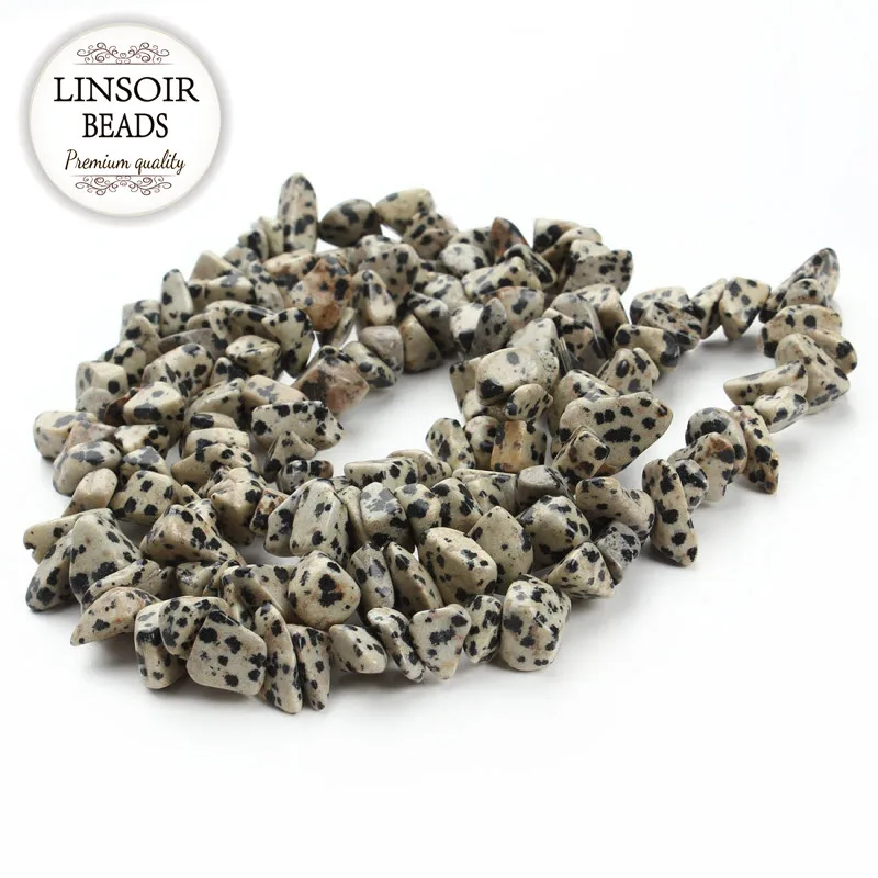 LINSOIR 8-12mm Black Spot Loose Spacer Beads Irregular Perle Natural Stones Gravel Bulk Beads For Necklace Jewelry Making F2067
LINSOIR 8-12mm Black Spot Loose Spacer Beads Irregular Perle Natural Stones Gravel Bulk Beads For Necklace Jewelry Making F2067