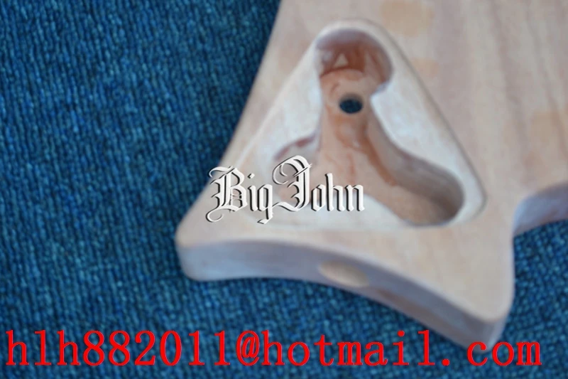 new Big John headless electric guitar mahogany body without paint free shipping F-3371
new Big John headless electric guitar mahogany body without paint free shipping F-3371