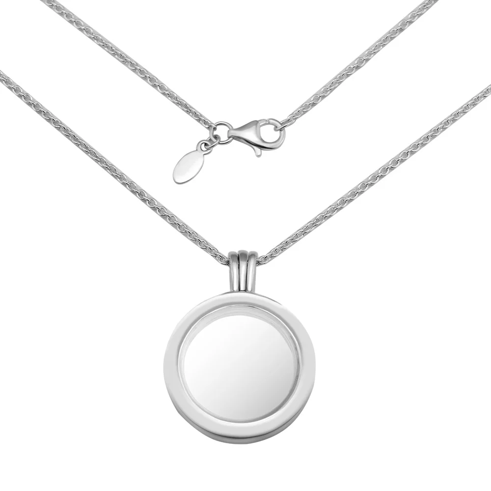 Medium FANDOLA Floating Locket Pendant & Necklace with Clear CZ 100% 925 Sterling-Silver-Jewelry Free Shipping
Medium FANDOLA Floating Locket Pendant & Necklace with Clear CZ 100% 925 Sterling-Silver-Jewelry Free Shipping