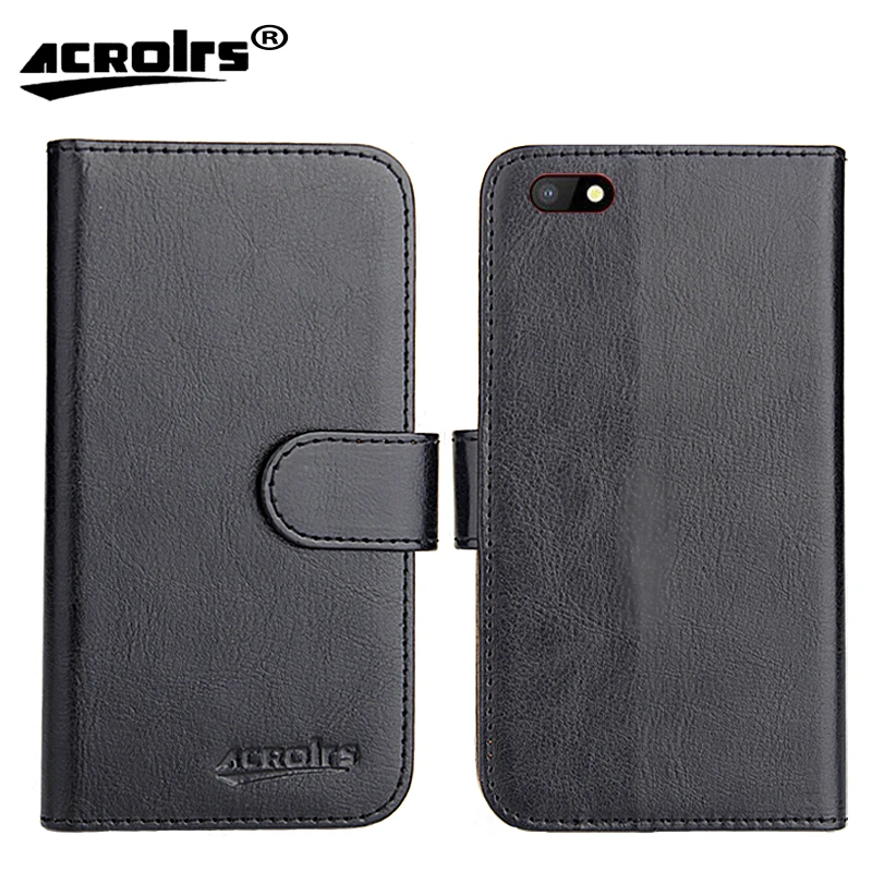 

BQ BQ-5056 Fresh Case 6 Colors Dedicated Leather Exclusive Special Crazy Horse Phone Cover Cases Card Wallet+Tracking