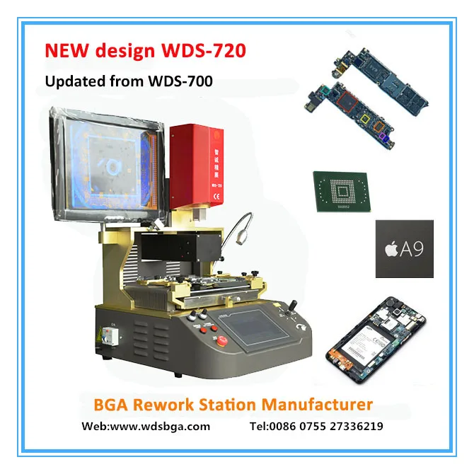 Фото Профессиональная Мобильная ремонтная станция bga wds 720 стандартная для