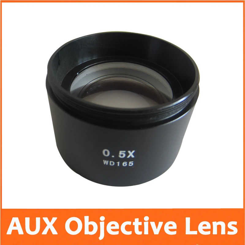 New 0.5X Power Barlow AUX Auxiliary Attachment Objective Lens Stereo Microscope Accessories Fitting Accessory M48*0.75 W.D=165MM
New 0.5X Power Barlow AUX Auxiliary Attachment Objective Lens Stereo Microscope Accessories Fitting Accessory M48*0.75 W.D=165MM