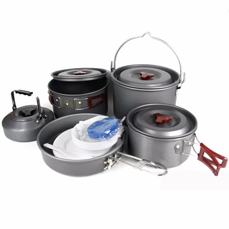 Fire Maple Outdoor Travel 5Pcs/Set 6-7 People Camping Tableware Pot Picnic Cookware Bowl campismo Kettle FMC-212
Fire Maple Outdoor Travel 5Pcs/Set 6-7 People Camping Tableware Pot Picnic Cookware Bowl campismo Kettle FMC-212