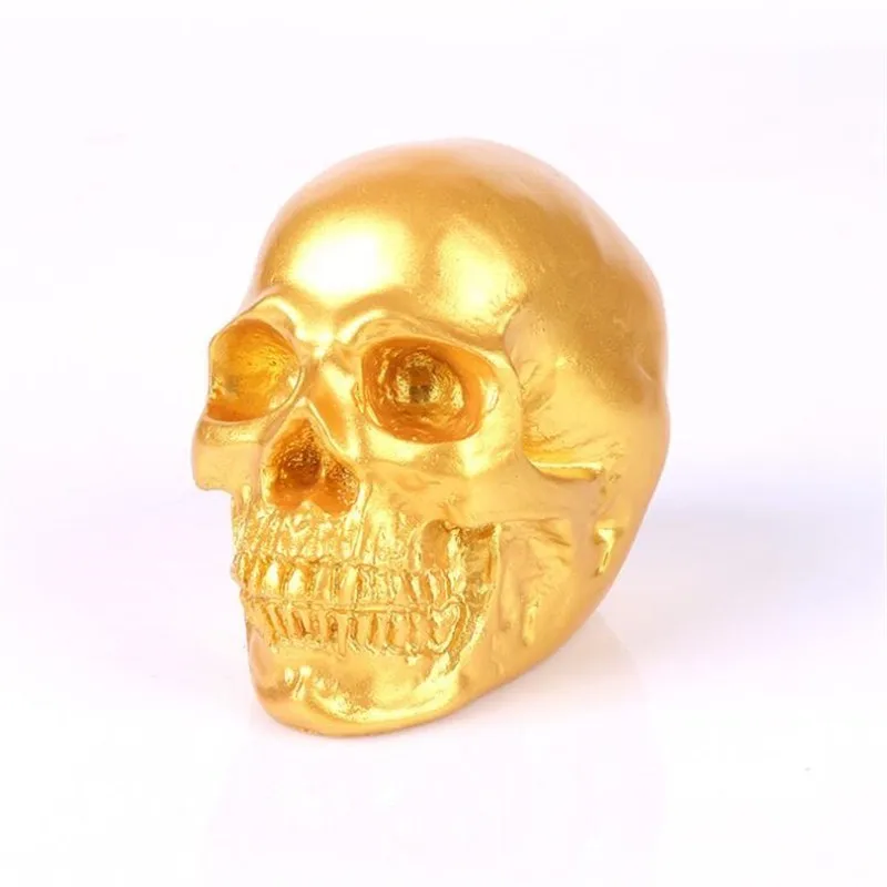 Resin Golden Skull Head Statue Craft Statues For Decoration Art Carving Medical Model Halloween Home Decor Figurines Sculpture
Resin Golden Skull Head Statue Craft Statues For Decoration Art Carving Medical Model Halloween Home Decor Figurines Sculpture