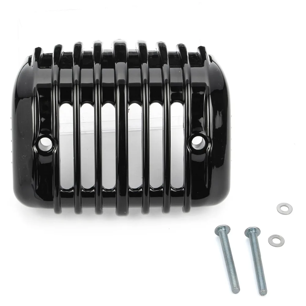 Black Chrome Motorcycle ABS Front Voltage Regulator Cover Protector for Harley Softail 2001-2017
Black Chrome Motorcycle ABS Front Voltage Regulator Cover Protector for Harley Softail 2001-2017