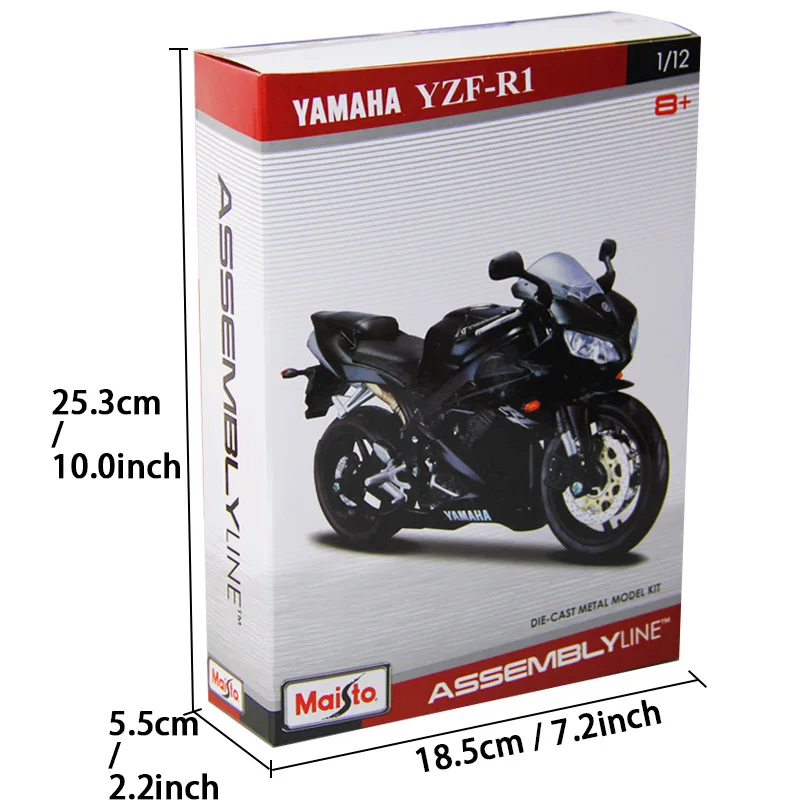 Maisto 1:12 Alloy Assembled Motorcycle Model Toy R1 Motorbike Motor Bicycle Car Model Creative Toys For Children Gift
Maisto 1:12 Alloy Assembled Motorcycle Model Toy R1 Motorbike Motor Bicycle Car Model Creative Toys For Children Gift