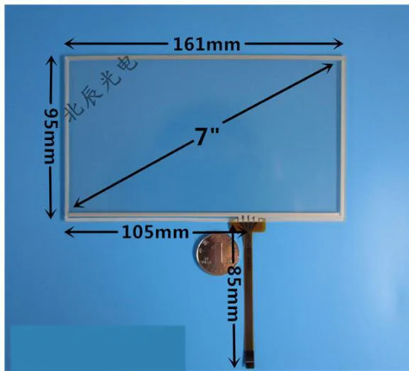 7-inch touch screen TP four-wire resistive KDT-4383 car DVD navigation one machine 161 * 95
7-inch touch screen TP four-wire resistive KDT-4383 car DVD navigation one machine 161 * 95