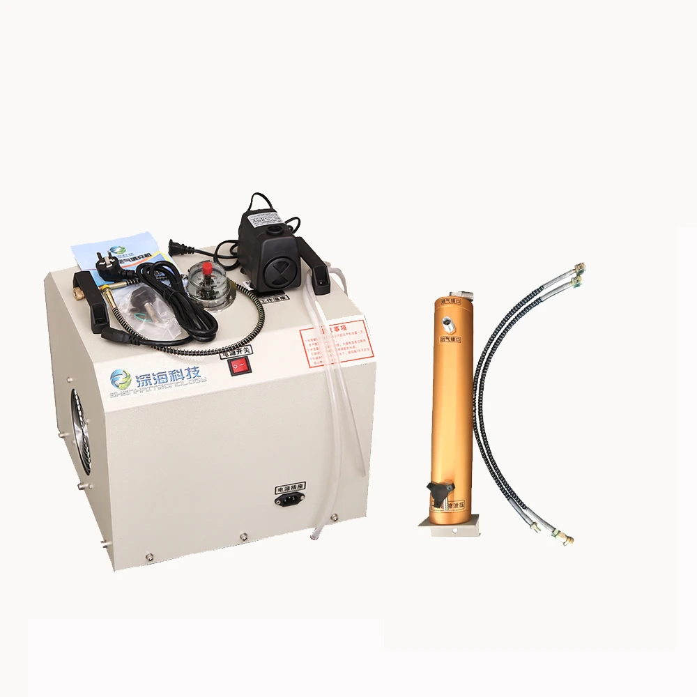 220V 30MPA High Pressure Air Pump with filter Pressure Preset &Auto Stop Air Compressor for 6.8/12L filling Air Bottle or test
220V 30MPA High Pressure Air Pump with filter Pressure Preset &Auto Stop Air Compressor for 6.8/12L filling Air Bottle or test