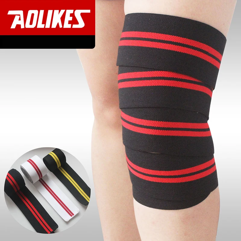 1PCS man women 2M * 8cm polyester powerlifting elastic bandage leg compression knee wraps Sports protections bandages for sport
1PCS man women 2M * 8cm polyester powerlifting elastic bandage leg compression knee wraps Sports protections bandages for sport