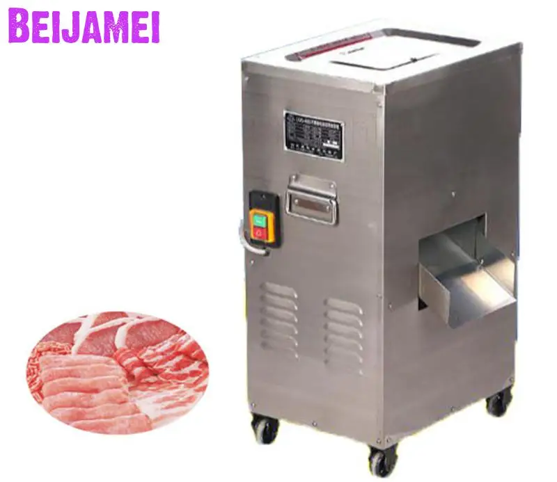 BEIJAMEI single and double cutting commercial meat slicing cutting machine industrial meat shred machine price
BEIJAMEI single and double cutting commercial meat slicing cutting machine industrial meat shred machine price