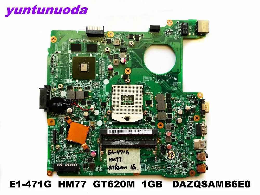 Оригинальная материнская плата для ноутбука ACER E1-471G HM77 GT620M 1 ГБ DAZQSAMB6E0 протестирована хорошая бесплатная доставка
Оригинальная материнская плата для ноутбука ACER E1-471G HM77 GT620M 1 ГБ DAZQSAMB6E0 протестирована хорошая бесплатная доставка