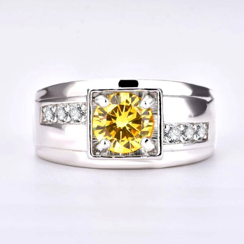 Garilina Fashion Ring Yellow Zircon Silver Color Plated Ring For Women Classic New Year Christmas Day Gifts AR2274
Garilina Fashion Ring Yellow Zircon Silver Color Plated Ring For Women Classic New Year Christmas Day Gifts AR2274