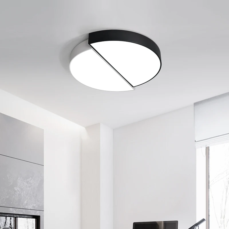 Creative White Black LED Ceiling Light for Living Room Bedroom Home Decoration Lighting Ceiling Lamp Indoor Lighting Fixtures
Creative White Black LED Ceiling Light for Living Room Bedroom Home Decoration Lighting Ceiling Lamp Indoor Lighting Fixtures