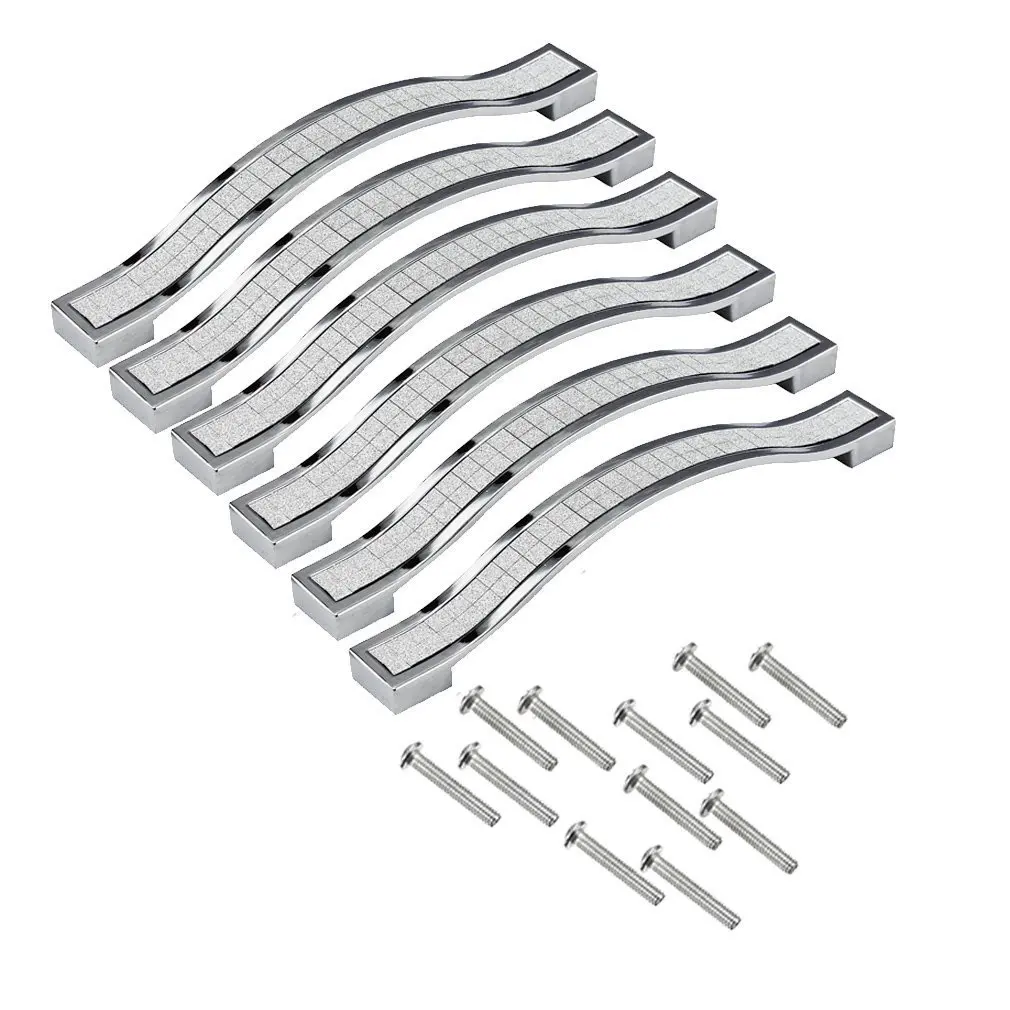 6 x Crystal Furniture Handle Bar Grip Handle Kitchen Cabinet Drawer Door Handles Silver 96mm
6 x Crystal Furniture Handle Bar Grip Handle Kitchen Cabinet Drawer Door Handles Silver 96mm