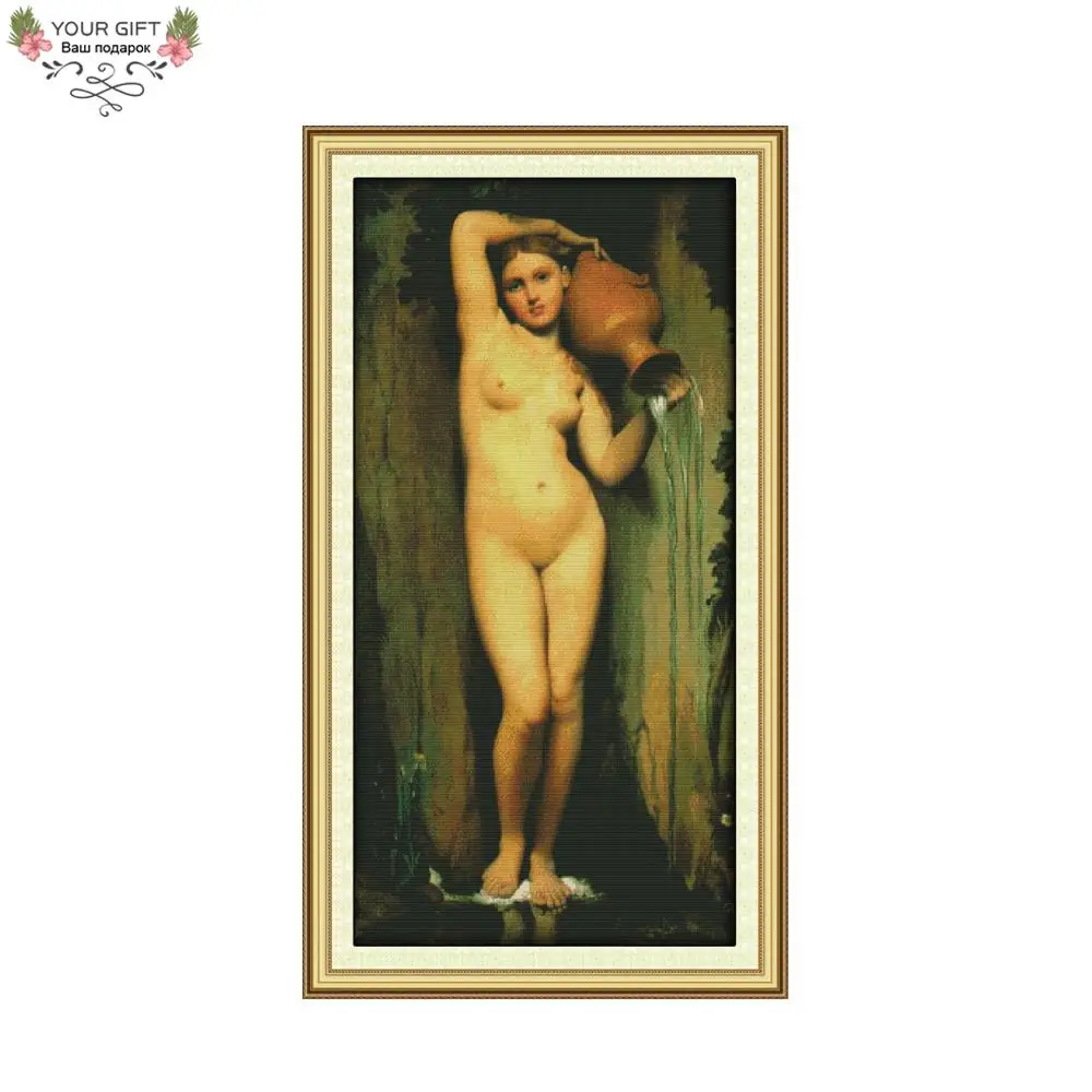 Joy Sunday RA023 14CT 11CT Counted and Stamped Home Decor The Woman Holding Pottery Needlework Embroidery DIY Cross Stitch kits
Joy Sunday RA023 14CT 11CT Counted and Stamped Home Decor The Woman Holding Pottery Needlework Embroidery DIY Cross Stitch kits