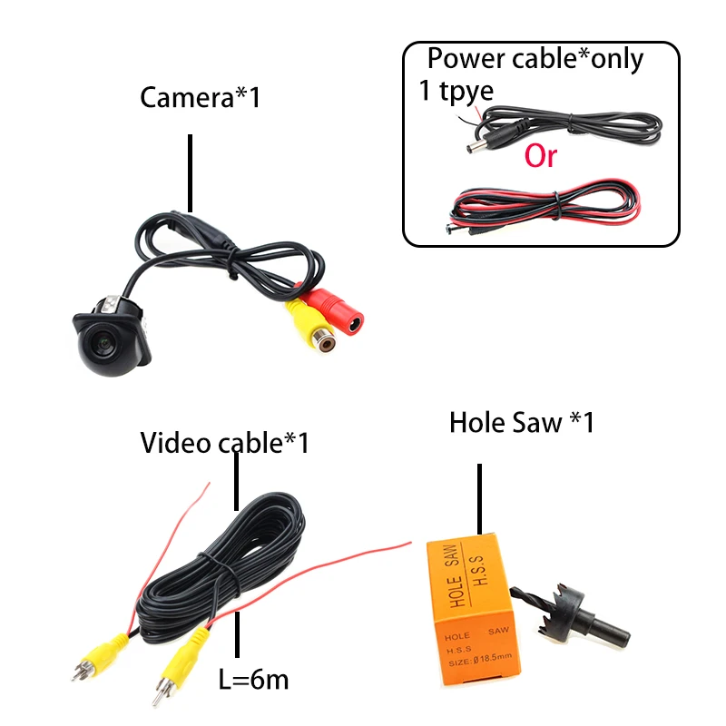 HaiSunny MiNi Guide Car Parking Line Rear View Reversing Reverse Backup CCD Parking Camera
HaiSunny MiNi Guide Car Parking Line Rear View Reversing Reverse Backup CCD Parking Camera