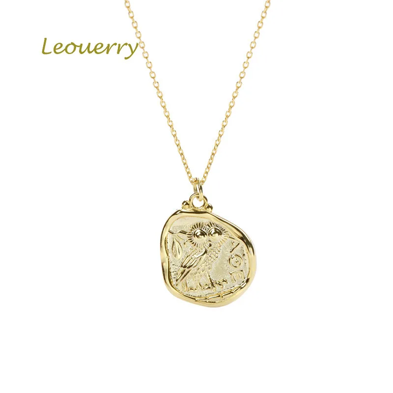 Leouerry 925 Sterling Silver Geometric Pendant Necklace Gold Plated Vintage Cicada Pattern Female Jewelry
Leouerry 925 Sterling Silver Geometric Pendant Necklace Gold Plated Vintage Cicada Pattern Female Jewelry