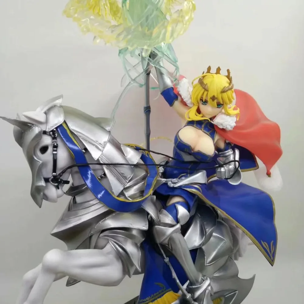 NEW hot 30-50cm Fate/stay night Saber Arutoria Pendoragon horse riding action figure Christmas gift collection toys no box
NEW hot 30-50cm Fate/stay night Saber Arutoria Pendoragon horse riding action figure Christmas gift collection toys no box
