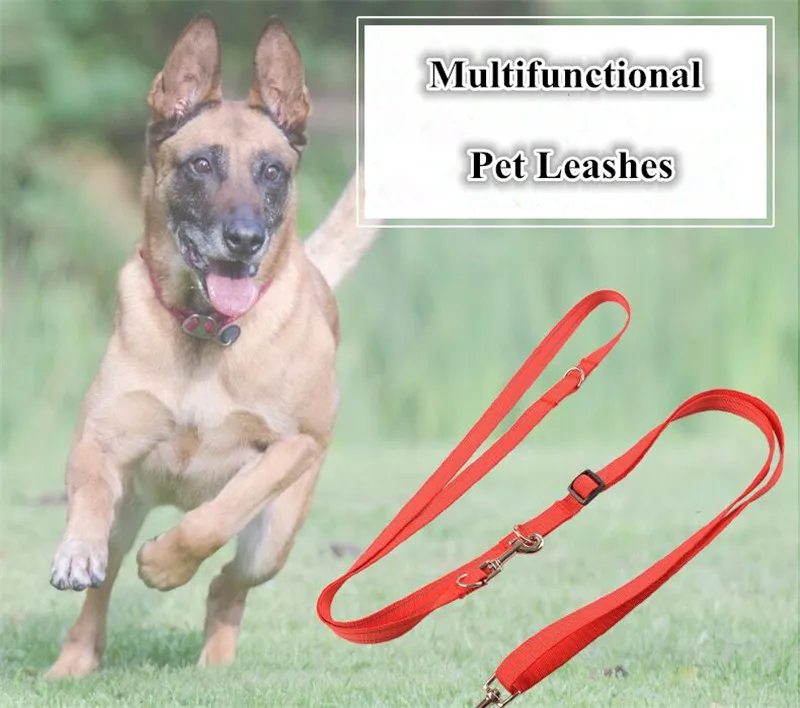 Multifunctional hands free pet leashes dog traction rope double pet leashes leads nylon durable pet leashes B33
Multifunctional hands free pet leashes dog traction rope double pet leashes leads nylon durable pet leashes B33