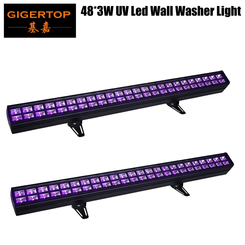 48x3W Wall Washer LED UV Stage Light Bar Black Party Club Disco Light For Christmas Indoor Stage Effect Lights Good DJ Equipmen
48x3W Wall Washer LED UV Stage Light Bar Black Party Club Disco Light For Christmas Indoor Stage Effect Lights Good DJ Equipmen