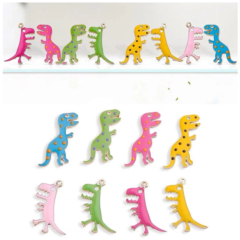 40pcs/lot color handmade alloy decoration Vintage dinosaur shape alloy drop oil charms diy jewelry pendants accessory
40pcs/lot color handmade alloy decoration Vintage dinosaur shape alloy drop oil charms diy jewelry pendants accessory