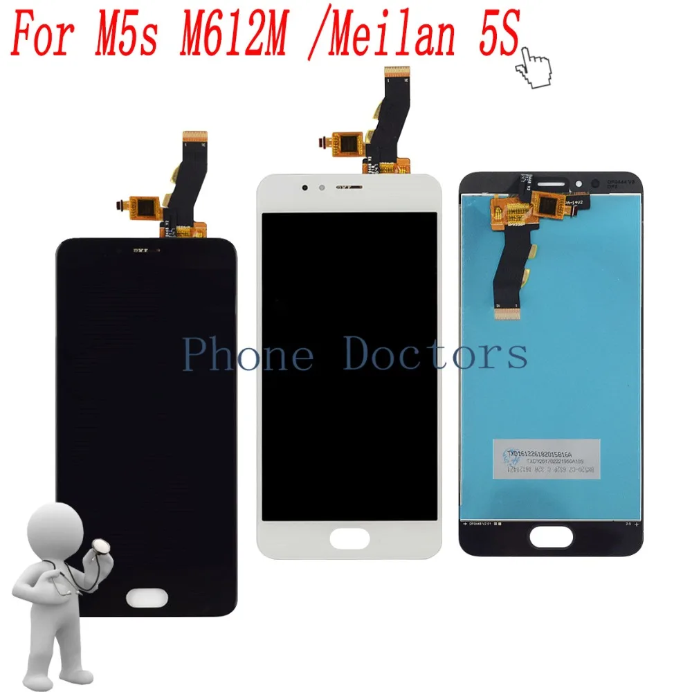5.2" Full LCD DIsplay+Touch Screen Digitizer Assembly For Meizu m5s / Meilan 5S M612M M612Q 100% Tested
5.2" Full LCD DIsplay+Touch Screen Digitizer Assembly For Meizu m5s / Meilan 5S M612M M612Q 100% Tested