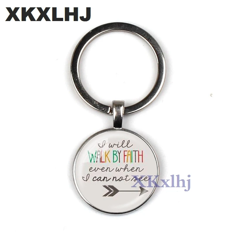 XKXLHJ Bible Verse Key Chains 25MM Glass Pendant Keychain Scripture Quote Key Ring Faith Jewelry Christian Gift 2018
XKXLHJ Bible Verse Key Chains 25MM Glass Pendant Keychain Scripture Quote Key Ring Faith Jewelry Christian Gift 2018