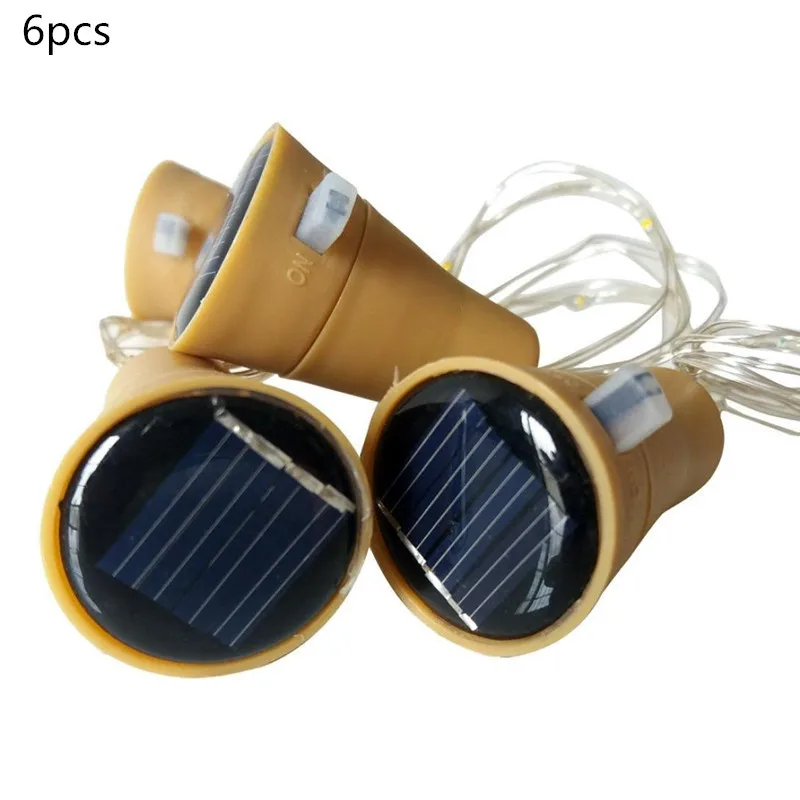 6pcs/lot Solar Wine Bottle Lights with Cork 1M 10leds Copper Wire Colorful Fairy String Lights for DIY Partry Decor 2M 20leds
6pcs/lot Solar Wine Bottle Lights with Cork 1M 10leds Copper Wire Colorful Fairy String Lights for DIY Partry Decor 2M 20leds