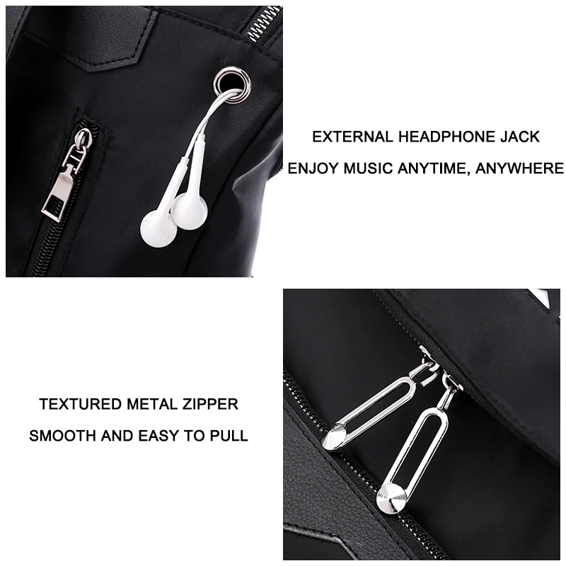 Casual Female Backpack Oxford Cloth Waterproof Solid Color Fashion Women Large-capacity Bag Student Travel
Casual Female Backpack Oxford Cloth Waterproof Solid Color Fashion Women Large-capacity Bag Student Travel