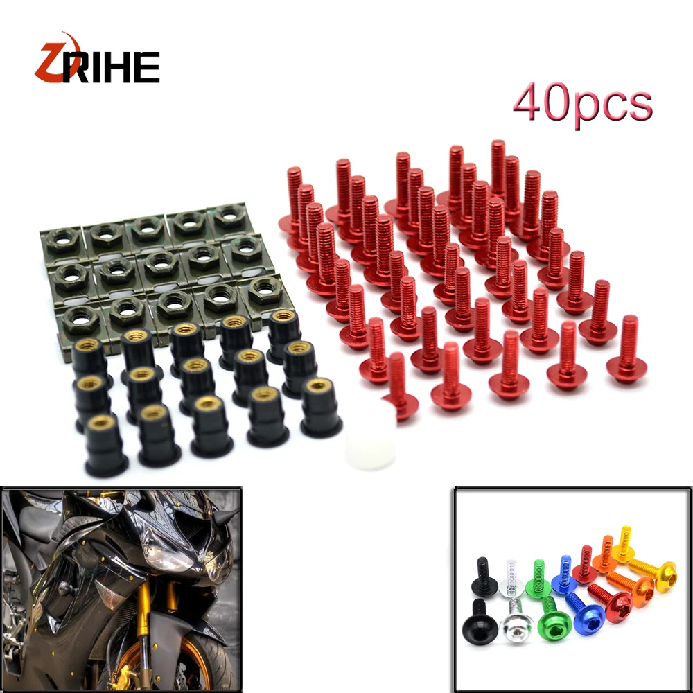 Universal Motorcycle Sports Car Rectification Bolts and Windshield Screw for yamaha YZ 80/85 WR250F / 450 FXT250X YZ125/250
Universal Motorcycle Sports Car Rectification Bolts and Windshield Screw for yamaha YZ 80/85 WR250F / 450 FXT250X YZ125/250