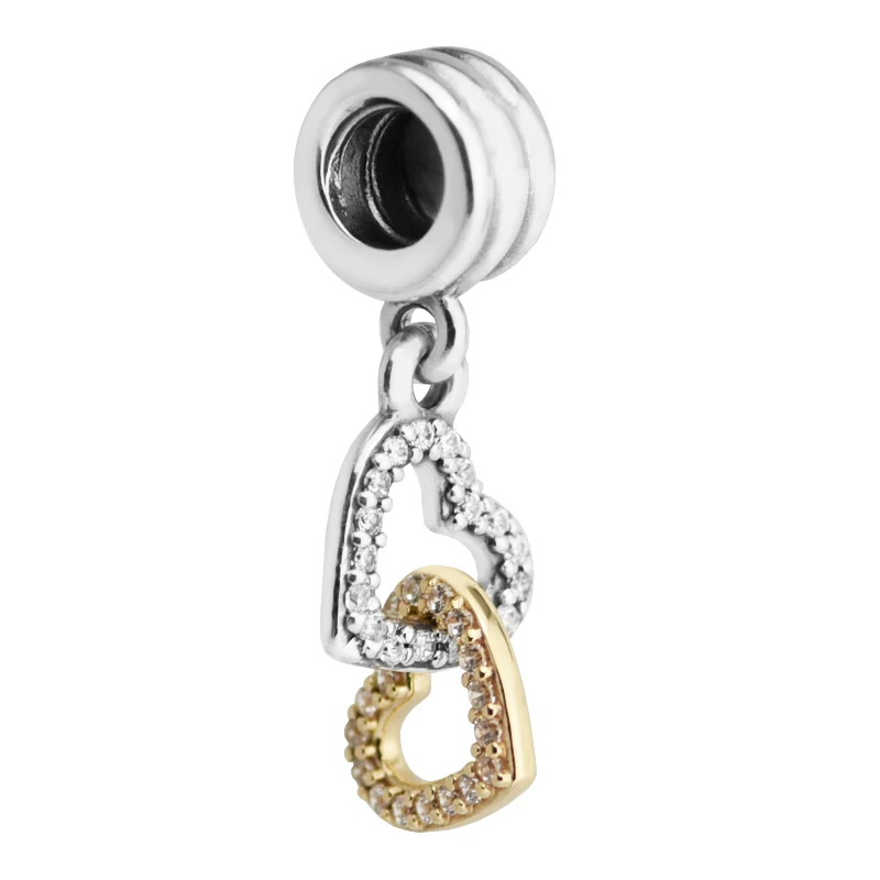 Fits Pandora Bracelet Genuine 925 Sterling Silver Jewelry Interlocked Hearts Charm Beads for Women DIY Making kralen berloques
Fits Pandora Bracelet Genuine 925 Sterling Silver Jewelry Interlocked Hearts Charm Beads for Women DIY Making kralen berloques