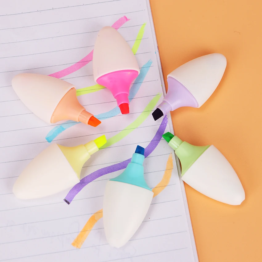 6 PCS Cute Mini Highlighter Leaf Paint Marker Pen Drawing Stationery School Office Supply Kids Gift
6 PCS Cute Mini Highlighter Leaf Paint Marker Pen Drawing Stationery School Office Supply Kids Gift
